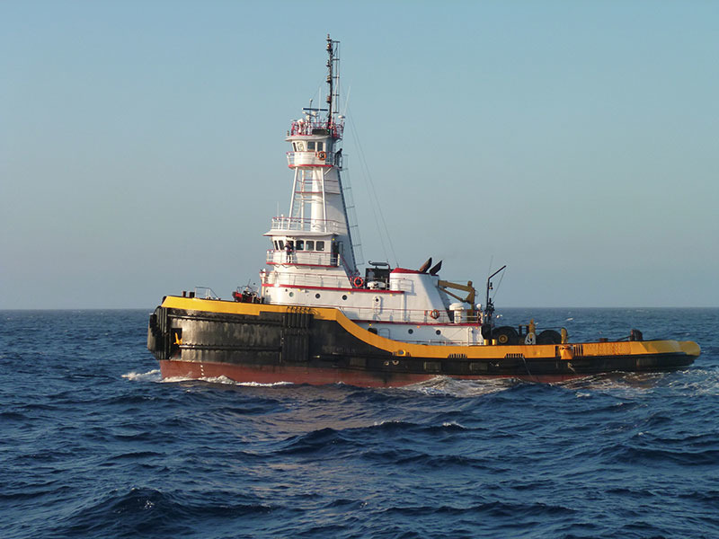 Tug Boat With Wheels 